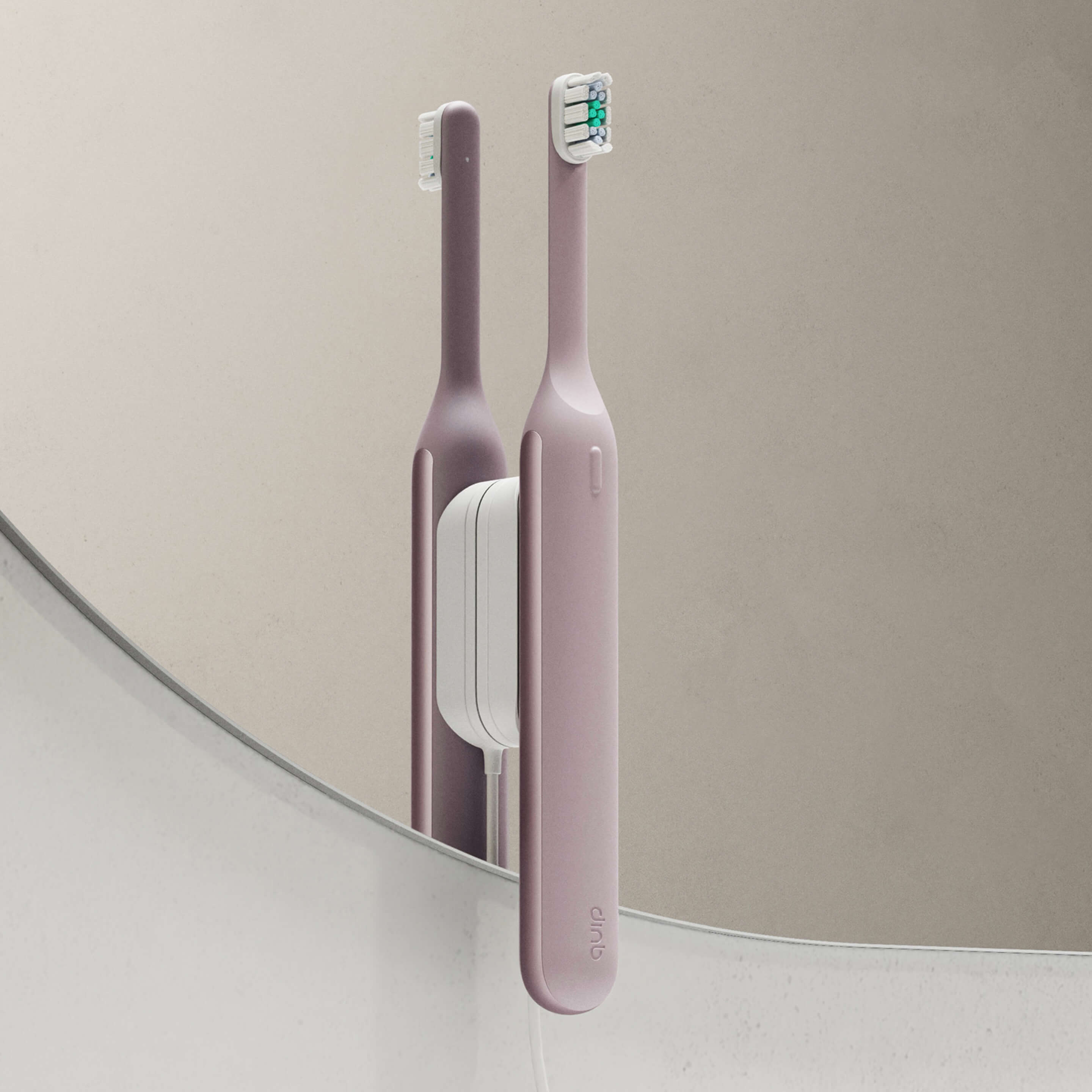 dusk ultra smart sonic toothbrush 9 inches tall and 1 inch wide