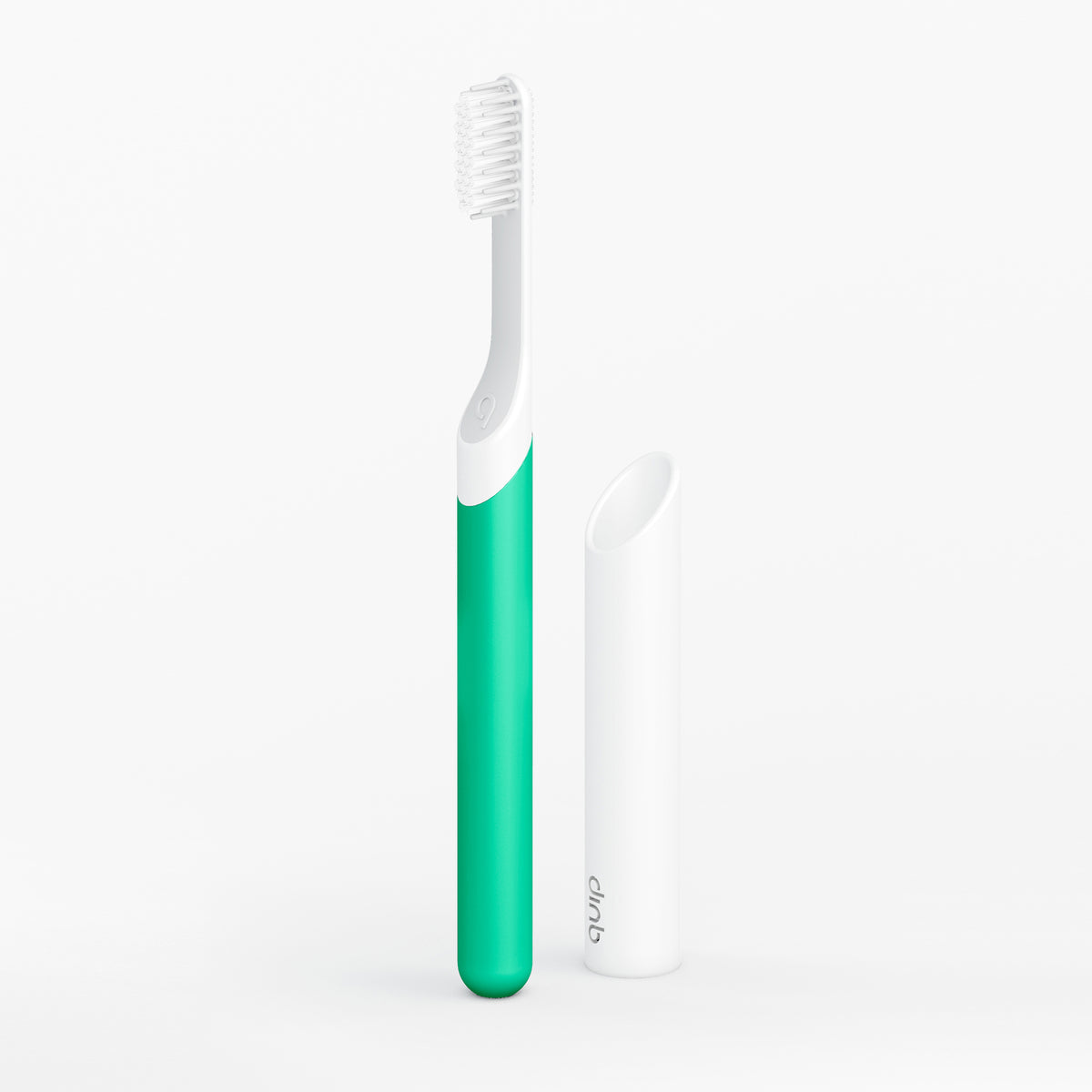 quip Sonic Electric Toothbrush in green with included travel case - best electric toothbrush for travel