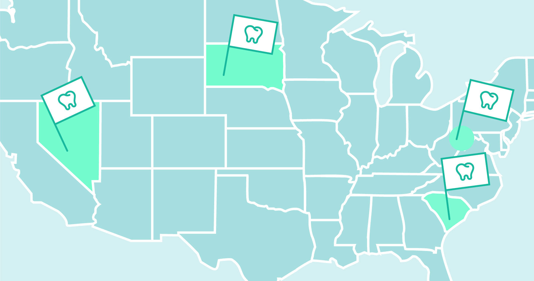Which state has the best toothbrushing habits?