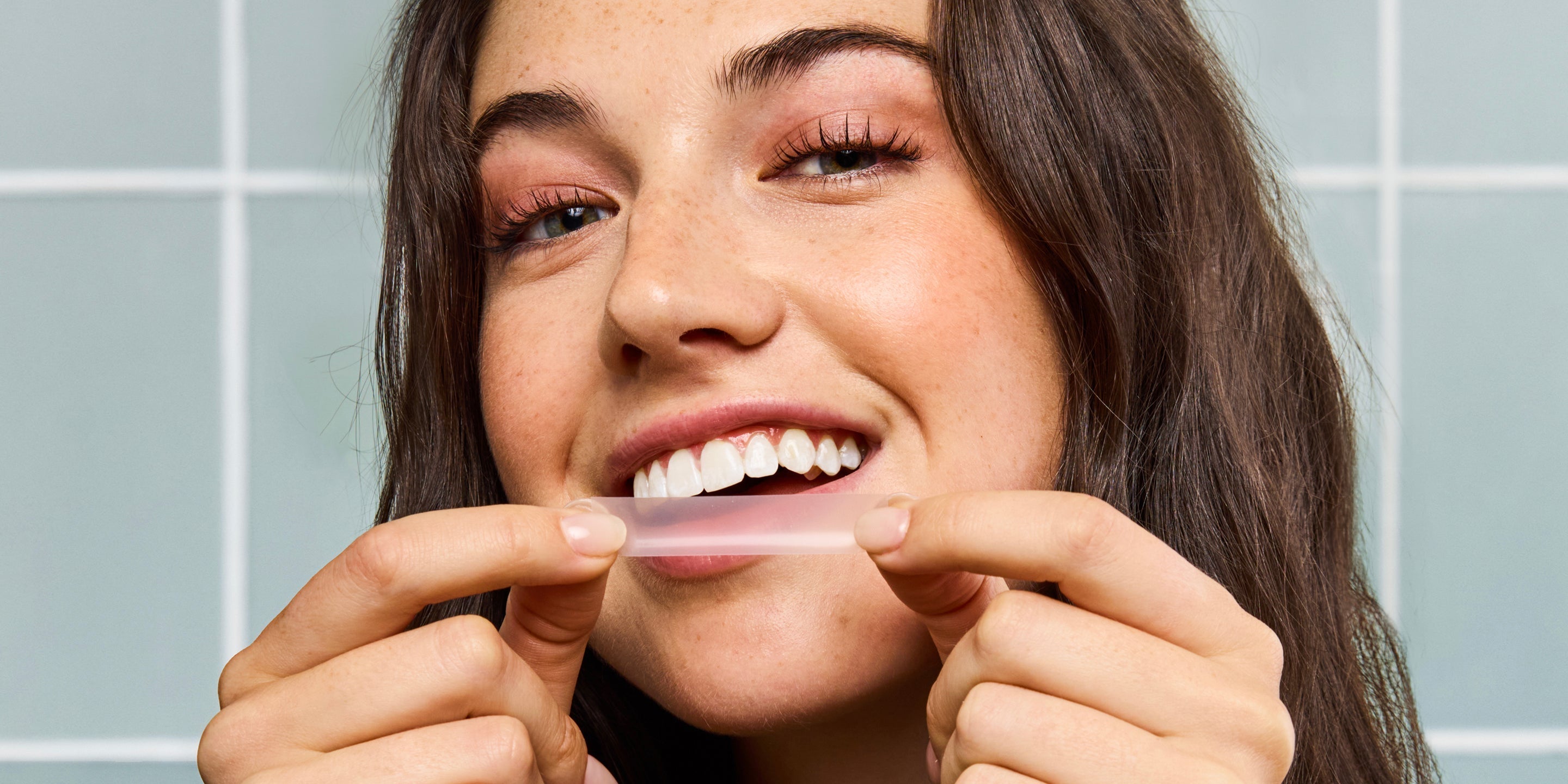 How to use quip Whitening Strips
