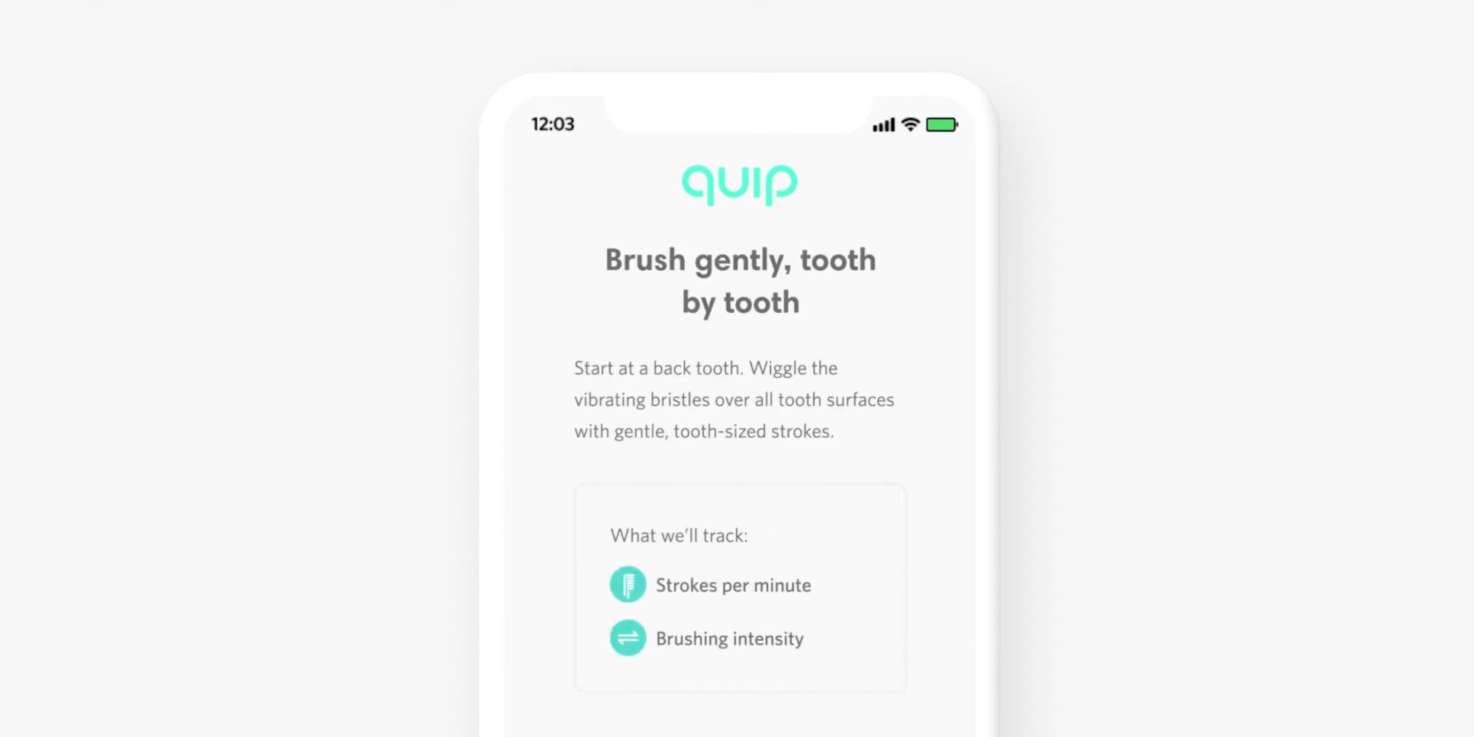 quip App | How to track brushing, earn rewards