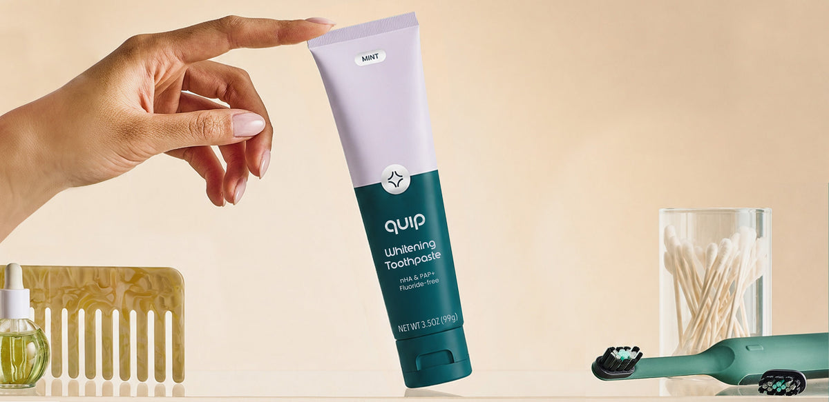 Introducing quip Whitening Toothpaste