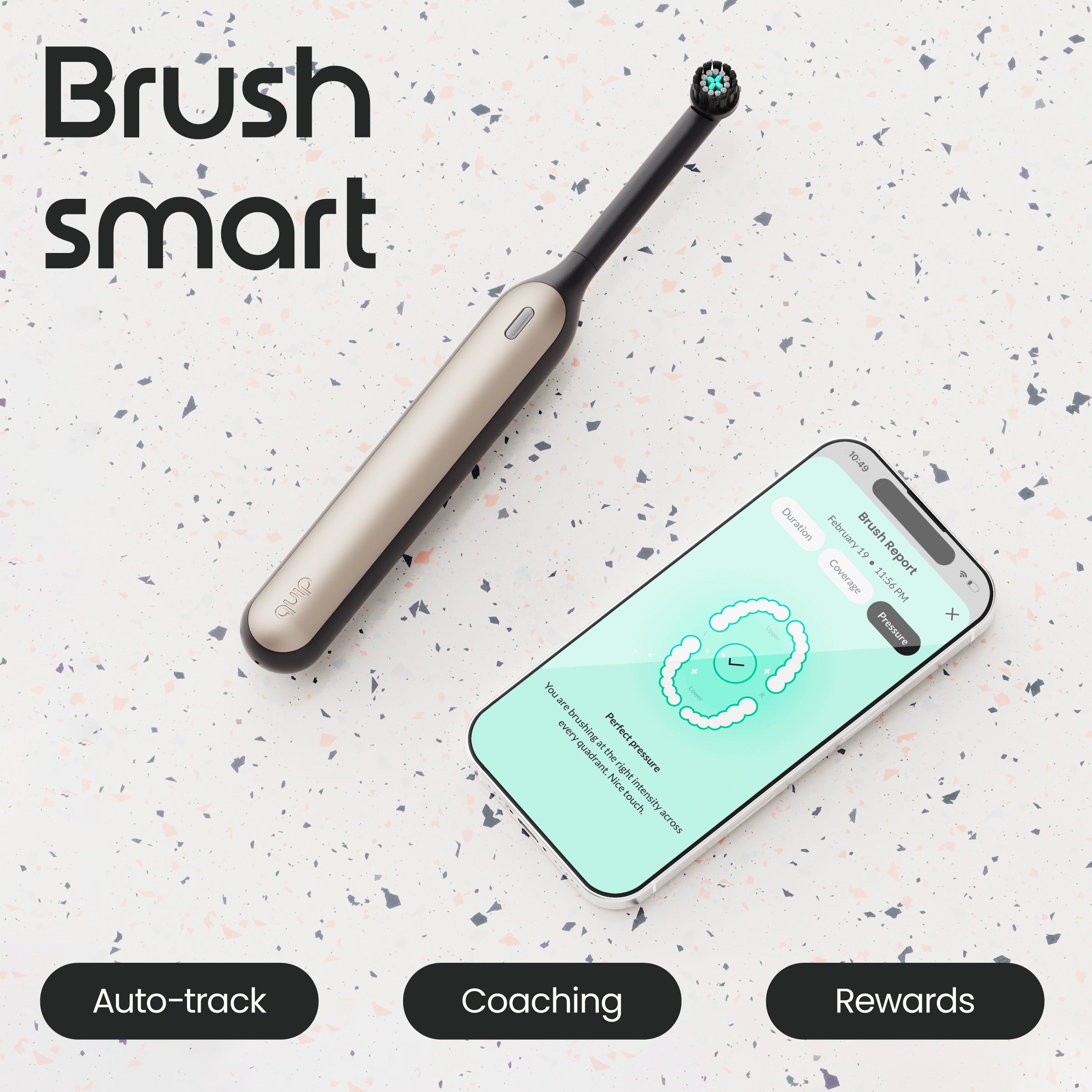 quip Rev Smart Oscillating Toothbrush - Thumbnail 3